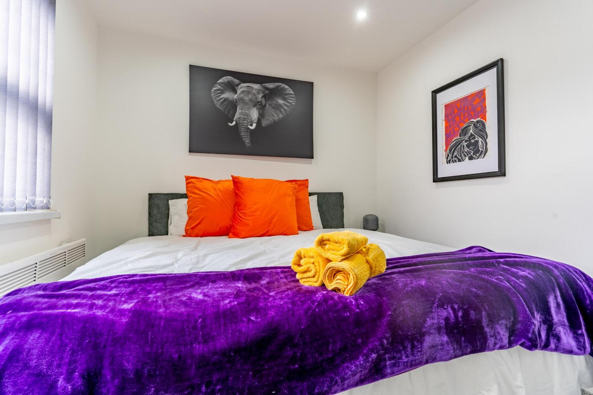 Cool Top Floor Apartment Very Near Birmingham Centre Bagian luar foto